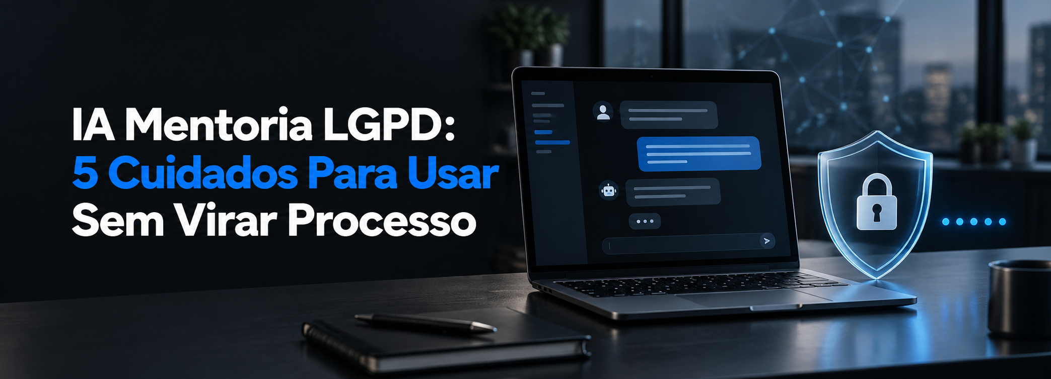 Mentoria IA com protecao LGPD